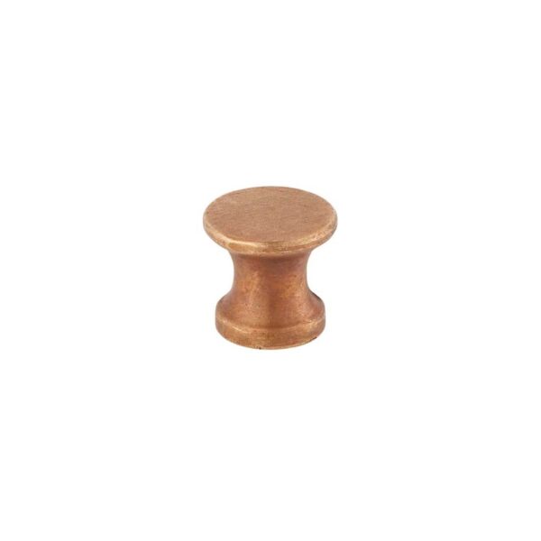 7/16" Woodscrew Sash Brass Knob