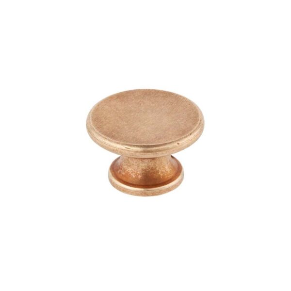 1" Rear Fix Sash Brass Knob