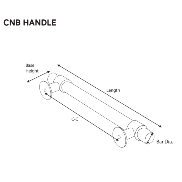 11-3/4" 12-300 CNB Handle