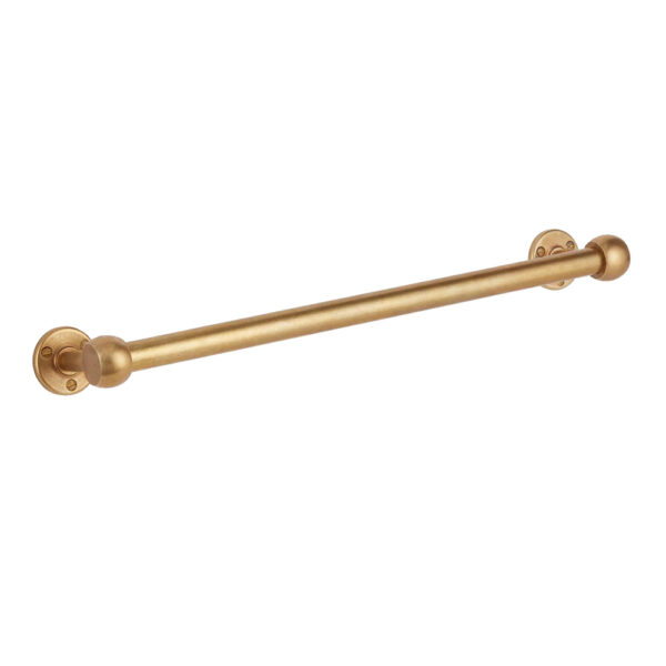 17-3/4 Cotswold Brass Kitchen Towel Rail