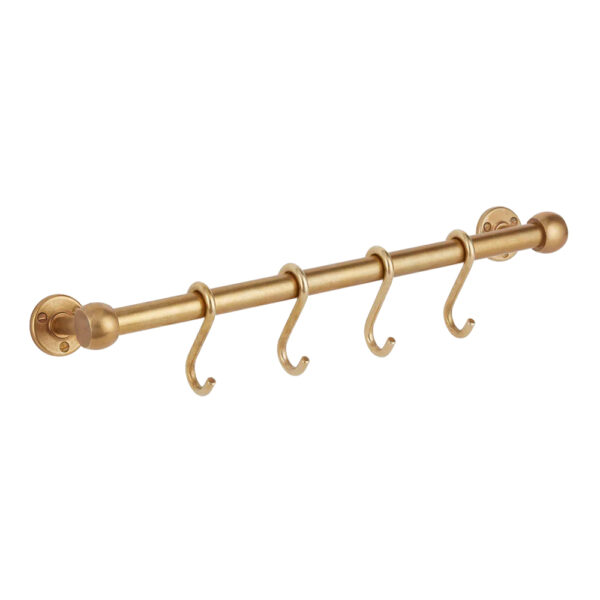 19-5/8" Cotswold Brass Pot Rail