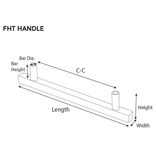 9-3/4" 10-250 FHT Handle