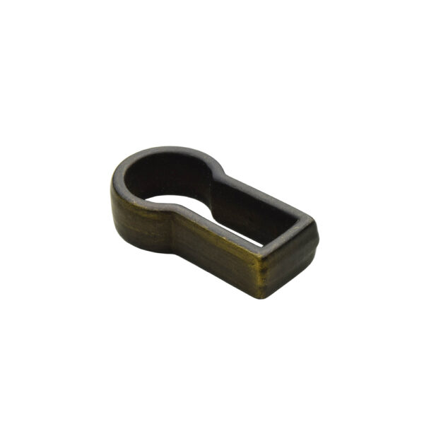 3/4" Cast Brass Inset Keyhole Escutcheon