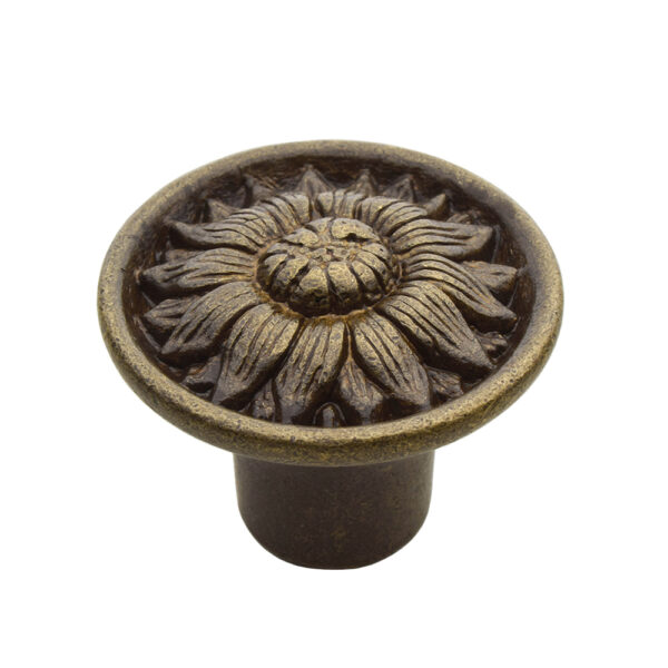 1-3/8" Cast Brass Knob