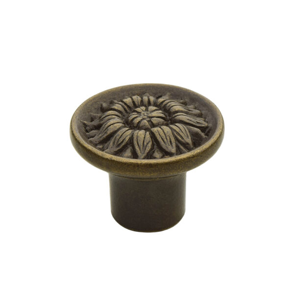 1" Cast Brass Knob