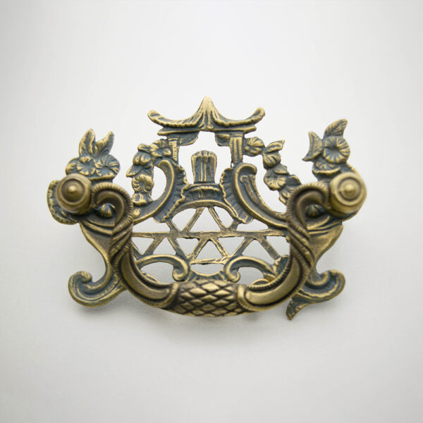 LD-CH-112 3-5/16" Chippendale Pierced Plate