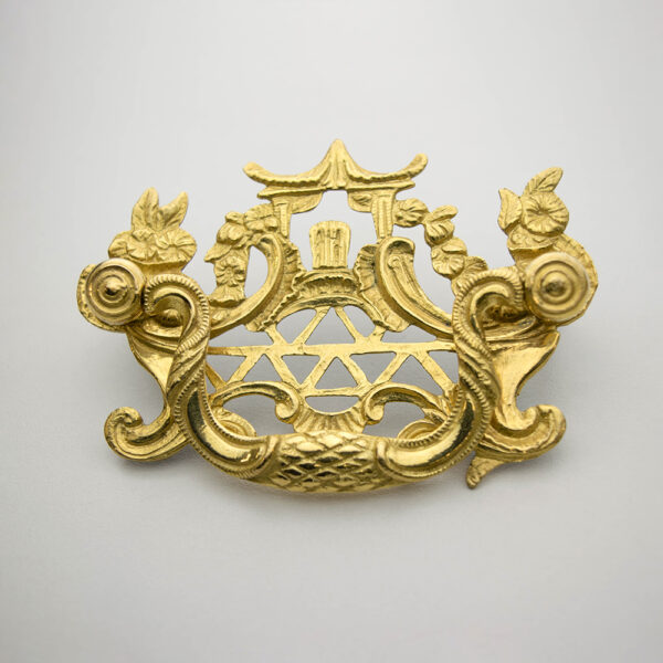 LD-CH-112GP 3-5/16" Chippendale Pierced Plate