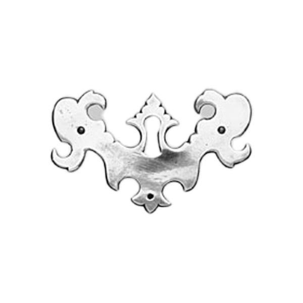 LD-CH-2A 2-3/16" Chippendale Escutcheon