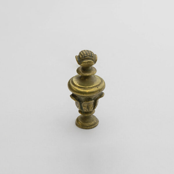 LD-F-37 Small Cast Brass Decorative Chalice Finial