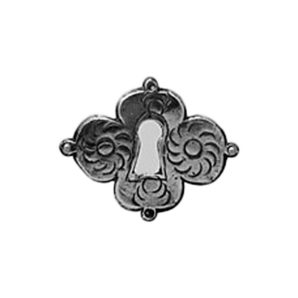 LD-WM-92 2-1/2" William & Mary Escutcheon