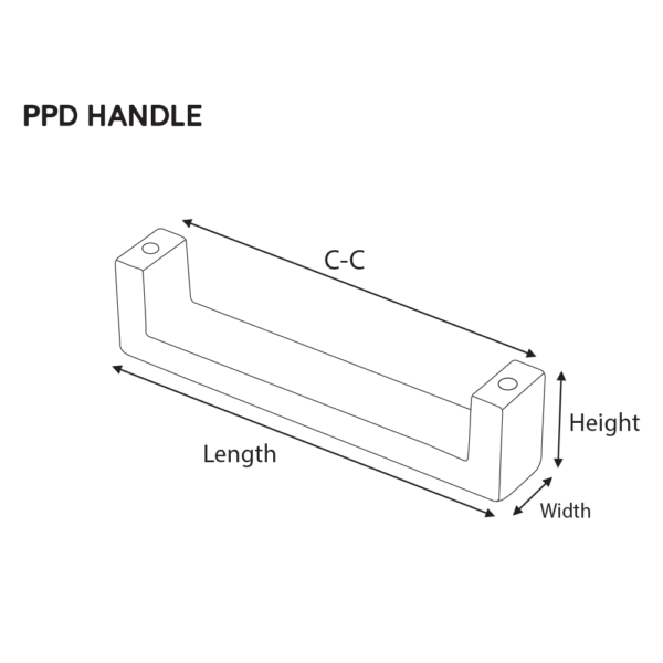 9-3/4" PPD-12-250 Handle