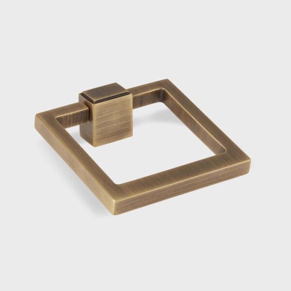 2-1/2" Quadrille Square Ring Pull