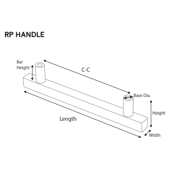 13-3/4" RP Handle