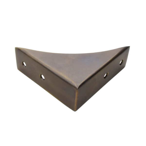 4" Curved Edge Box Corner