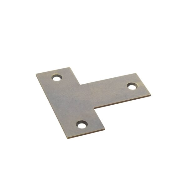 3" Solid Brass Flat T-Bracket