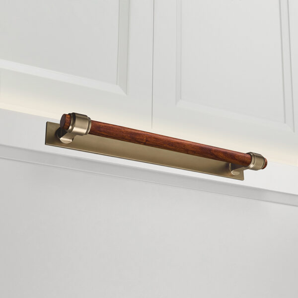 12" Belvedere Appliance Pull with Backplate