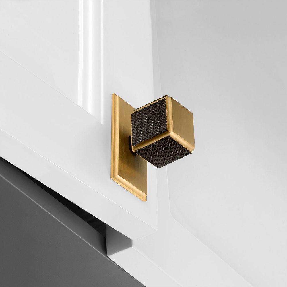 1-1/4" Odel Knob with Backplate by MYOH