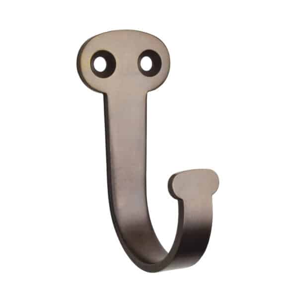 3" Brass Gun Hook by Horton Brasses